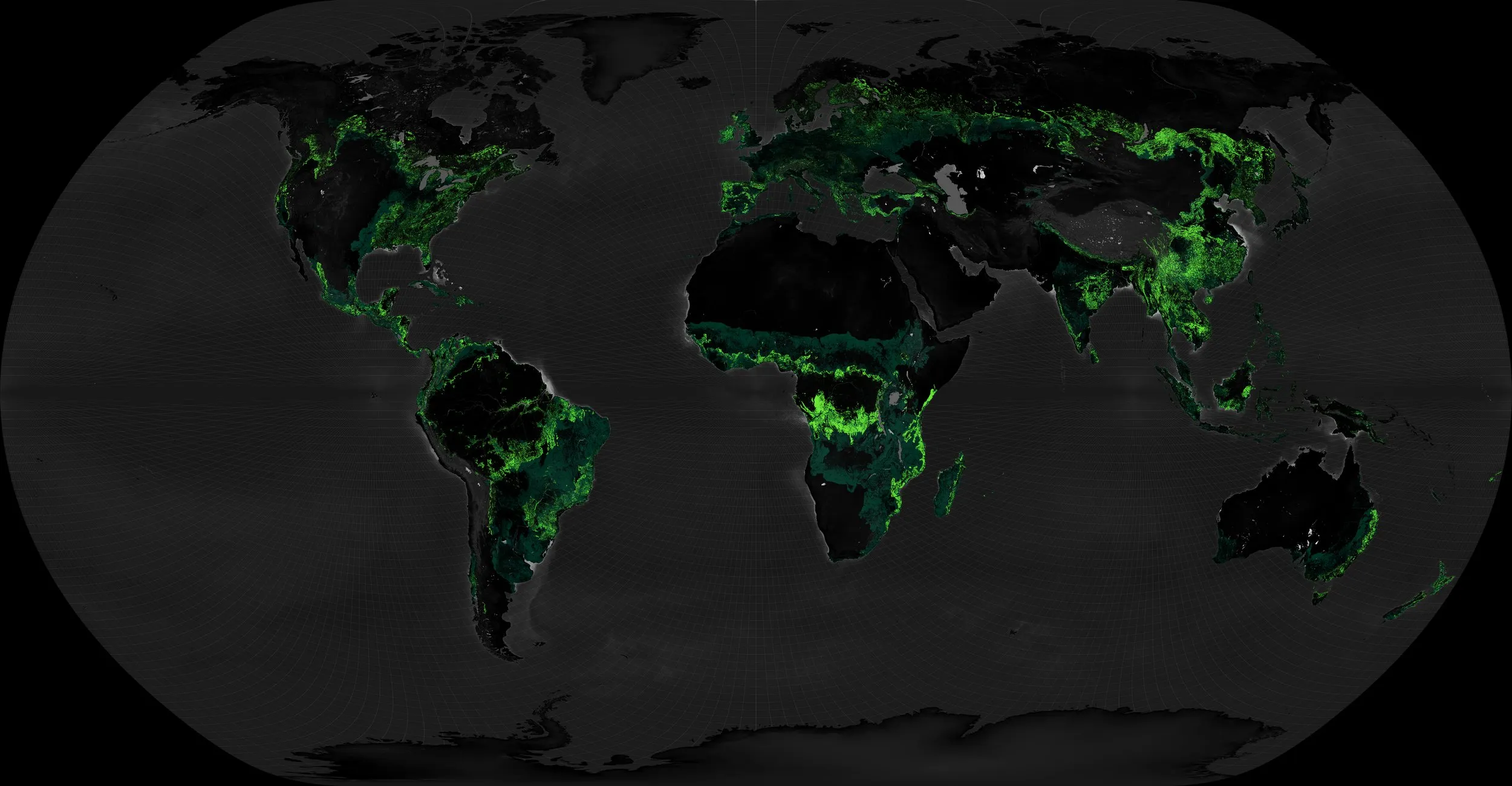 Forest landscape restoration opportunities map