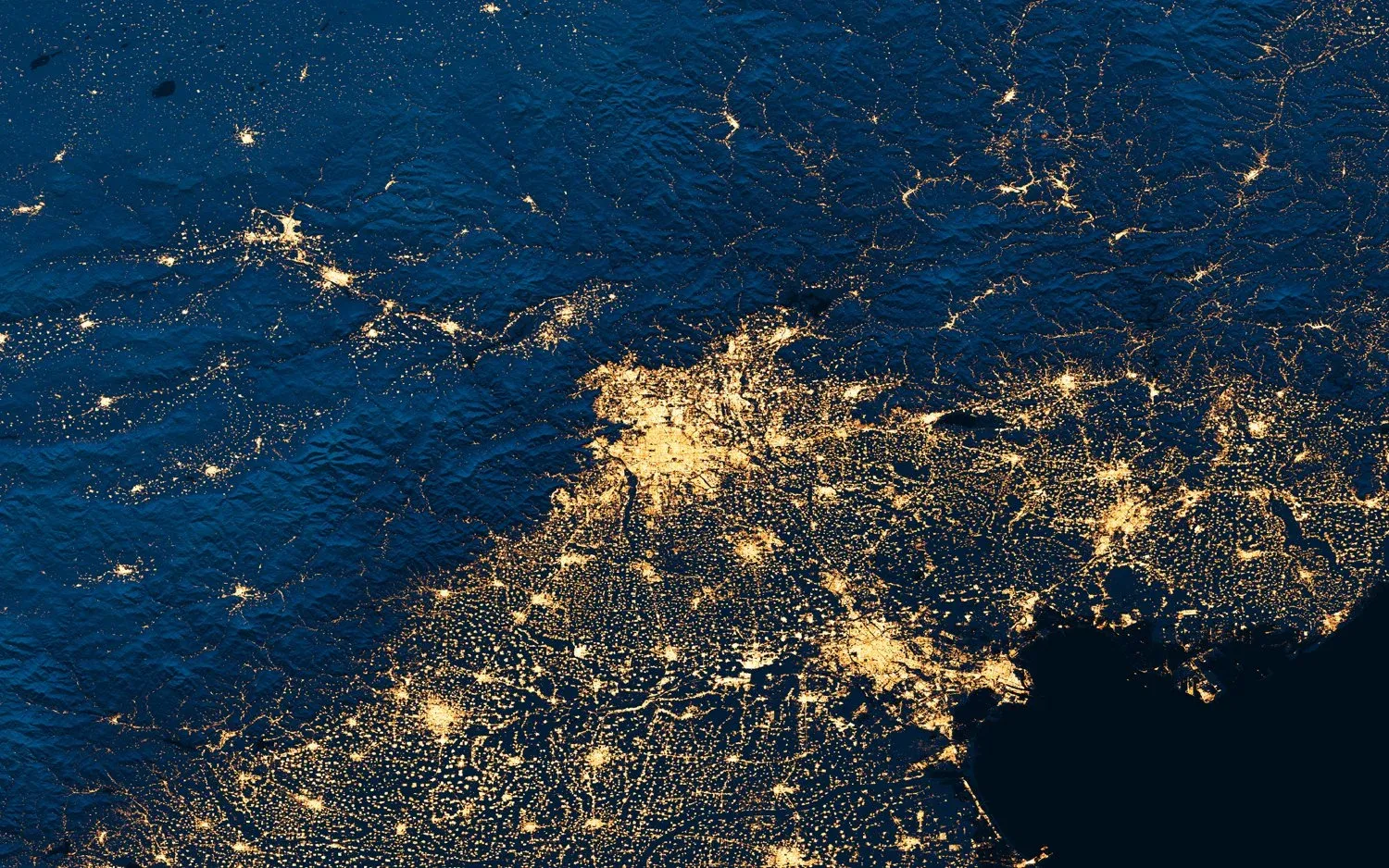 Beijing urban sprawl