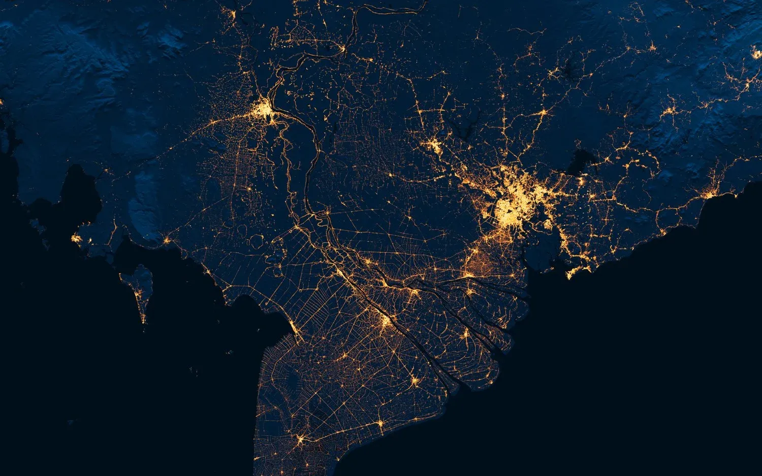 Ho Chi Minh City urban sprawl