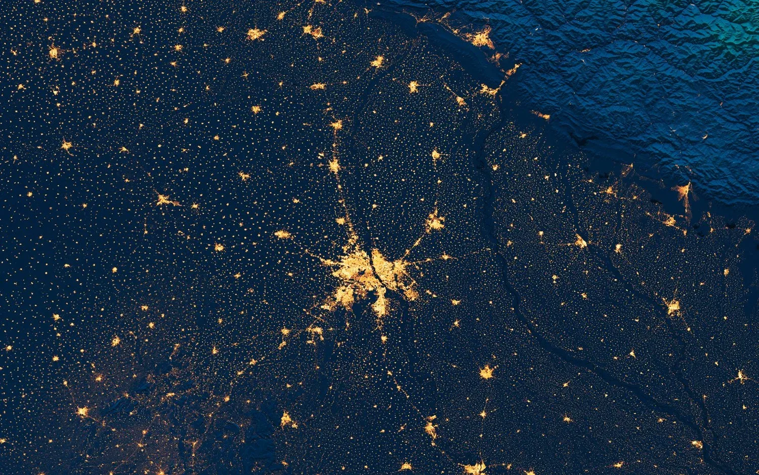 New Delhi urban sprawl