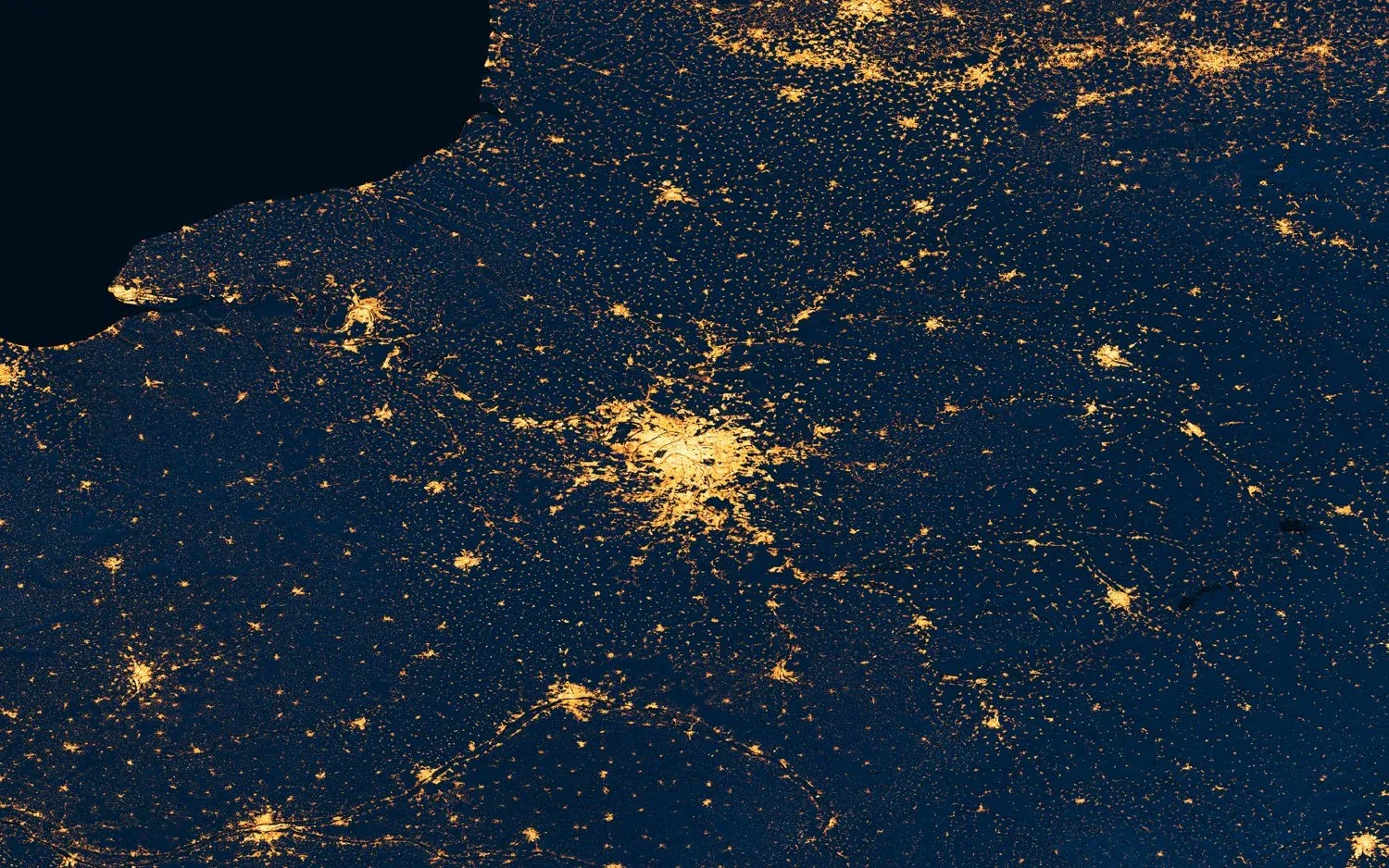 Paris urban sprawl
