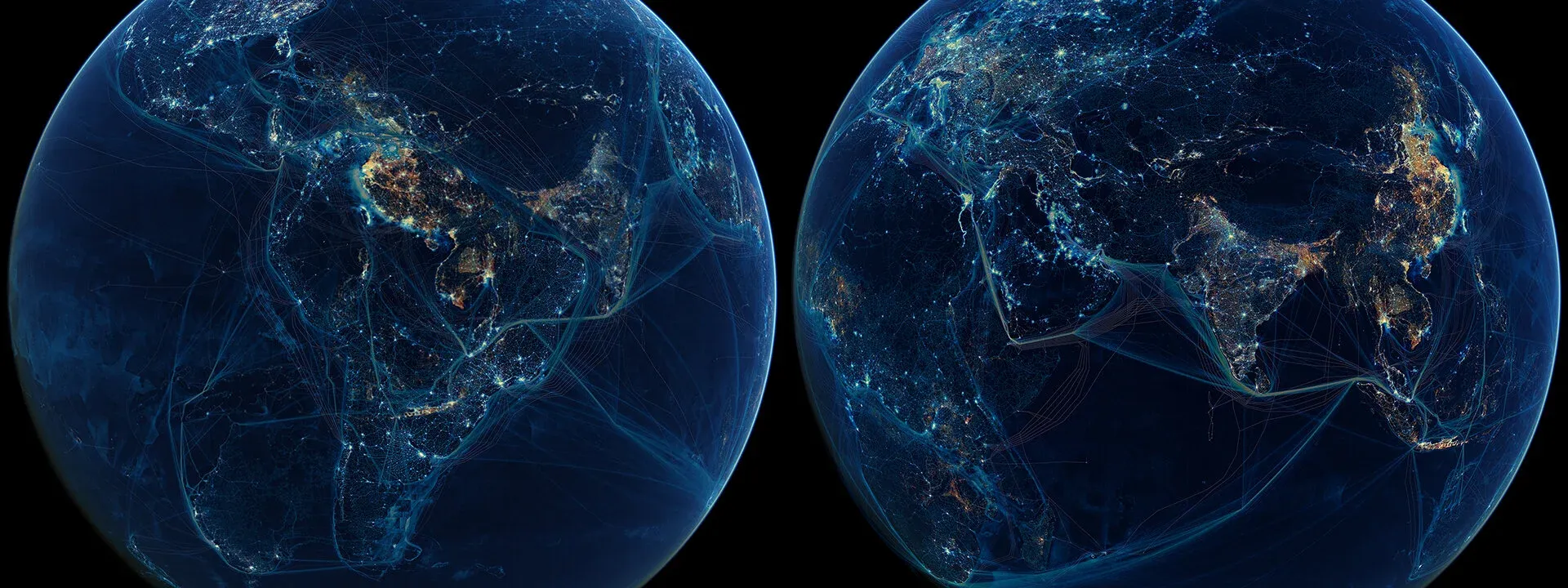 Anthroposphere visualization