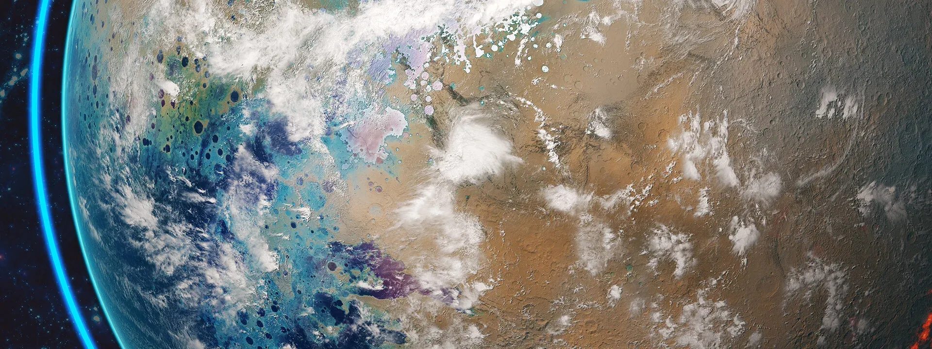 Primeval Earth visualization