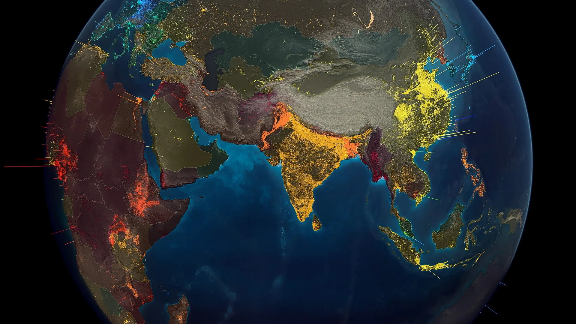 Fragile States — Global vulnerability map