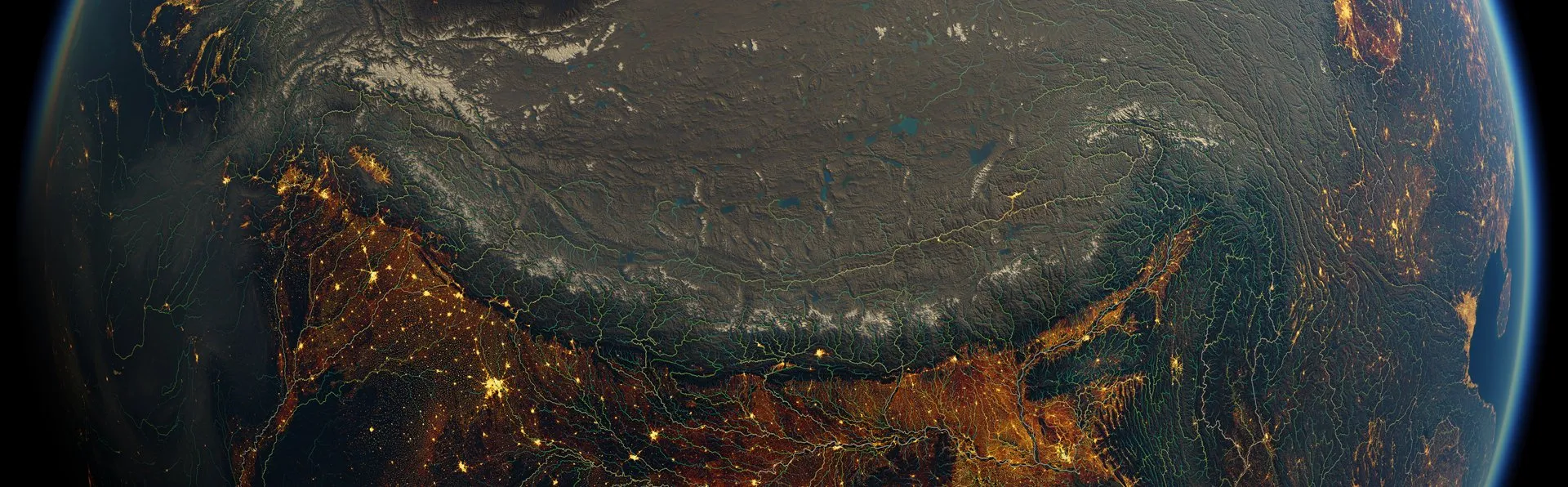 Globaia visualisations at WEF 2023