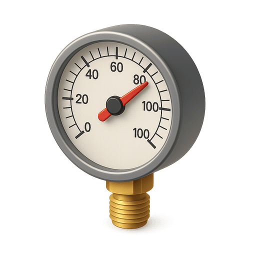 A pressure gauge — the dial that reads when a system has been pushed past its safe operating range.