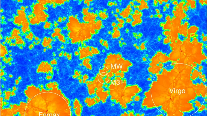 Cosmic Dawn (CoDa I): image from the project