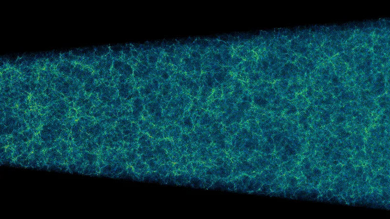 Hubble Volume simulations: image from the project