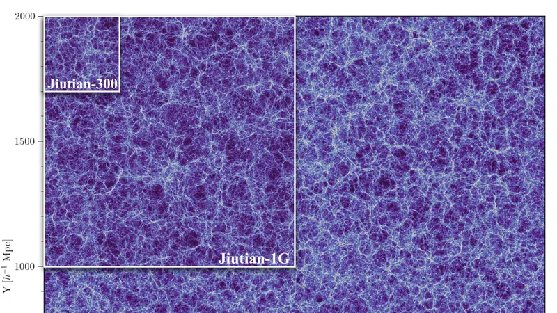 Jiutian simulations: image from the project