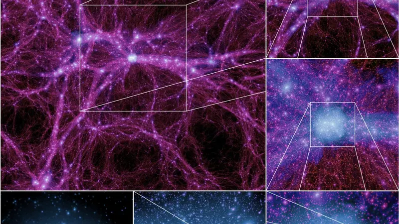 Millennium-II Simulation: image from the project