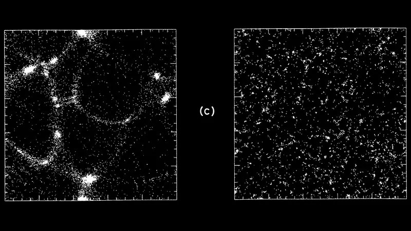 P3M (particle-particle/particle-mesh) algorithm: image from the project