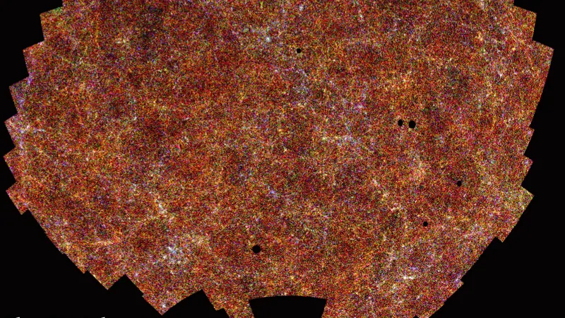 APM Galaxy Survey: image from the project