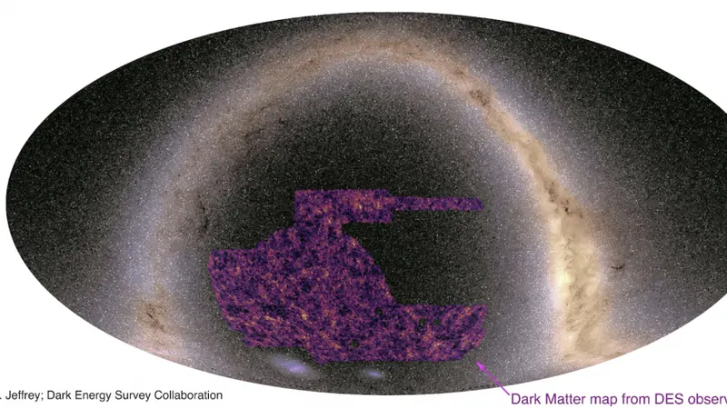 Dark Energy Survey (DES): image from the project