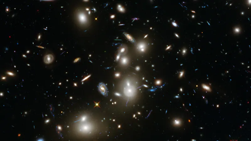 Hubble Frontier Fields: image from the project