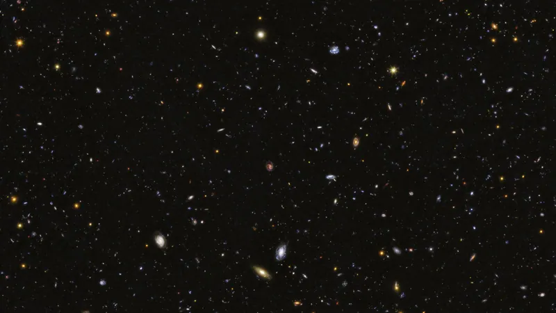 Great Observatories Origins Deep Survey (GOODS): image from the project