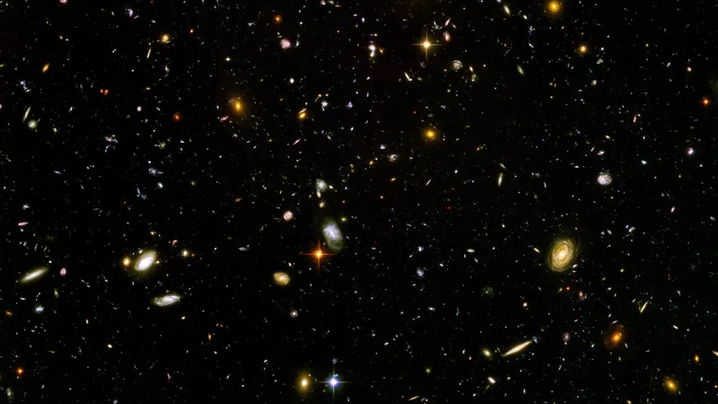 Hubble Ultra Deep Field (HUDF): image from the project