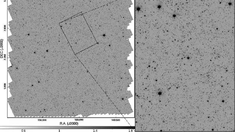 Spitzer COSMOS (S-COSMOS): image from the project