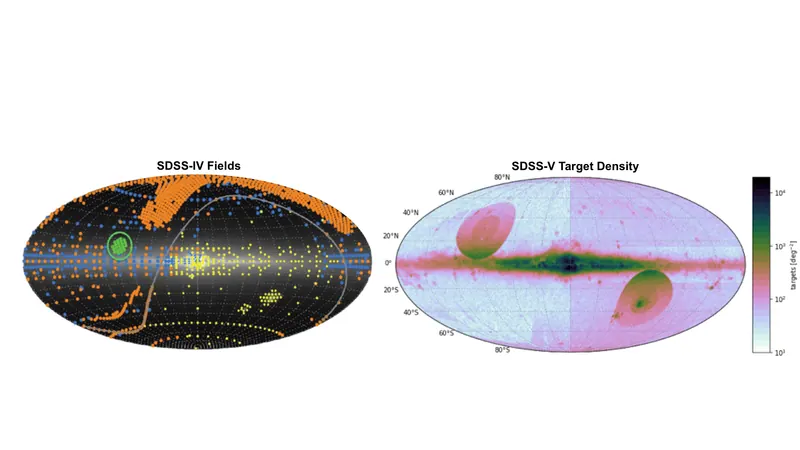 SDSS-V (Milky Way, Black Hole and Local Volume Mappers): image from the project