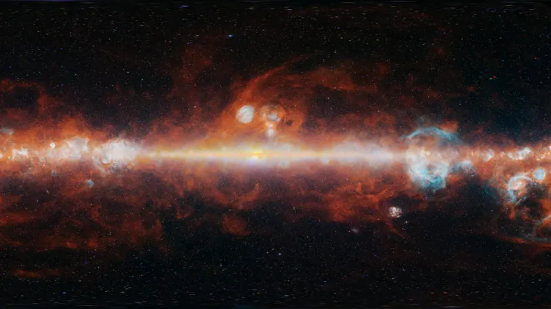 SPHEREx all-sky spectral survey: image from the project