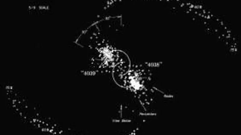 Toomre & Toomre: Galactic Bridges and Tails: image from the project
