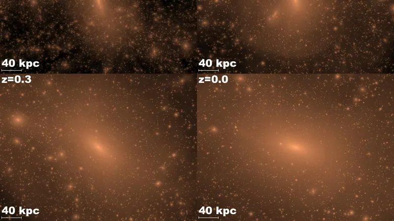 Via Lactea: image from the project
